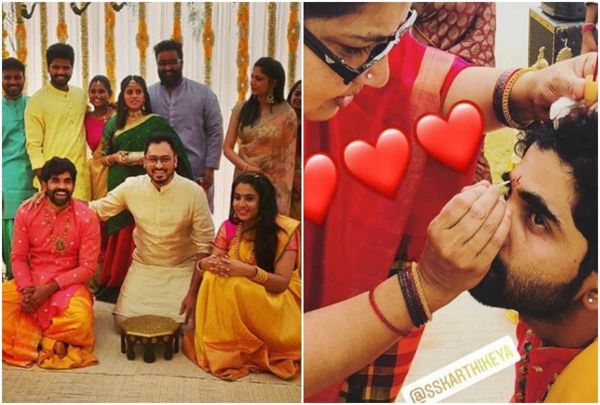 S S Rajamouli son Karthikeya wedding in Jaipur today sangeet ceremony pictures viral