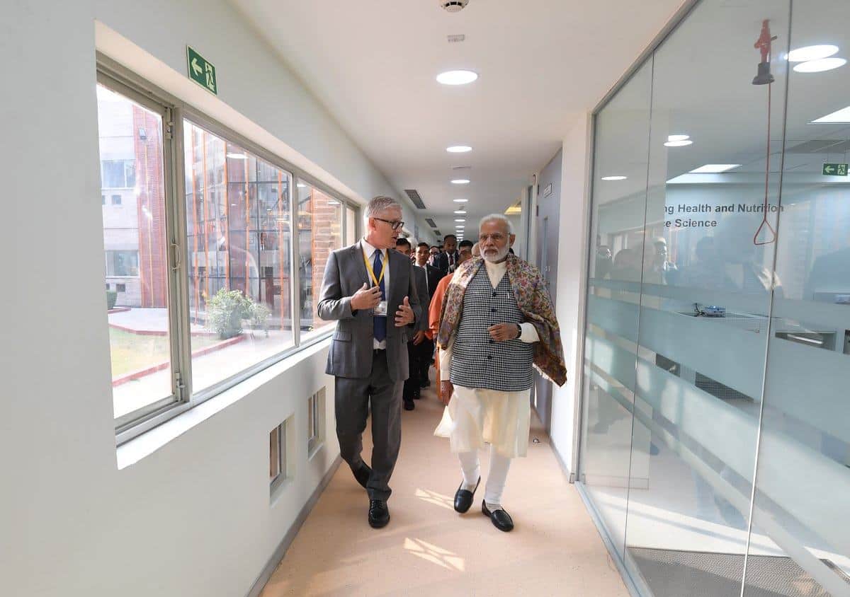 PM narendra modi tweet four photos related international rice research institute