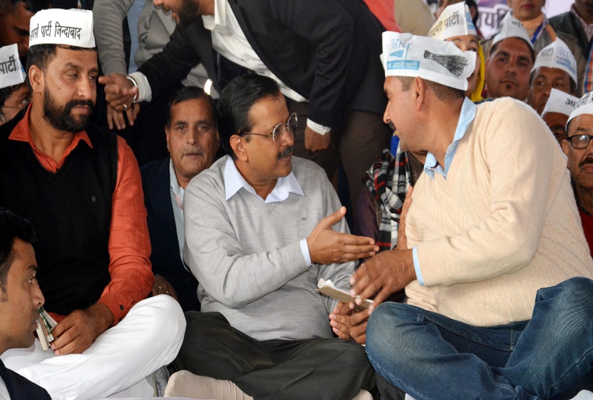 arvind kejriwal attacks on bjp congress and inld in karnal