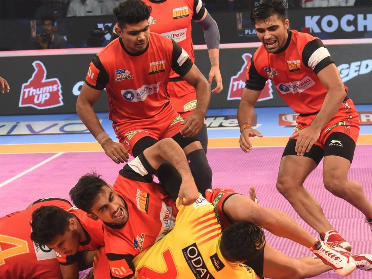 bengaluru bulls secures spot in final of pro kabaddi league season six