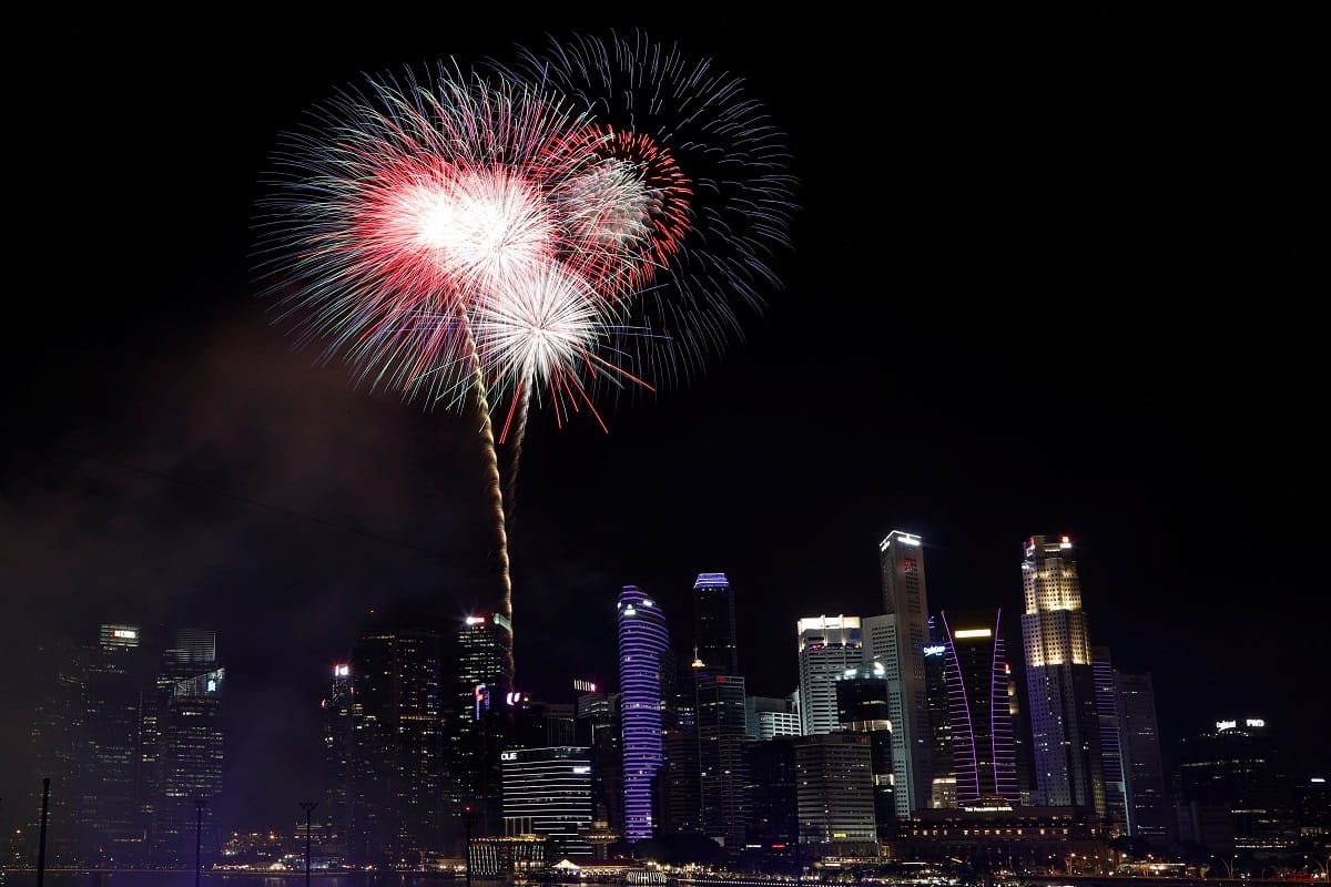 People celebrated New Year warmly, pictures of celebration