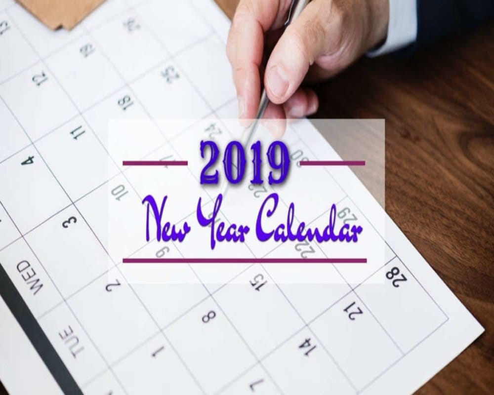 New Year 2019: Know Why does the calendar dates change every year
