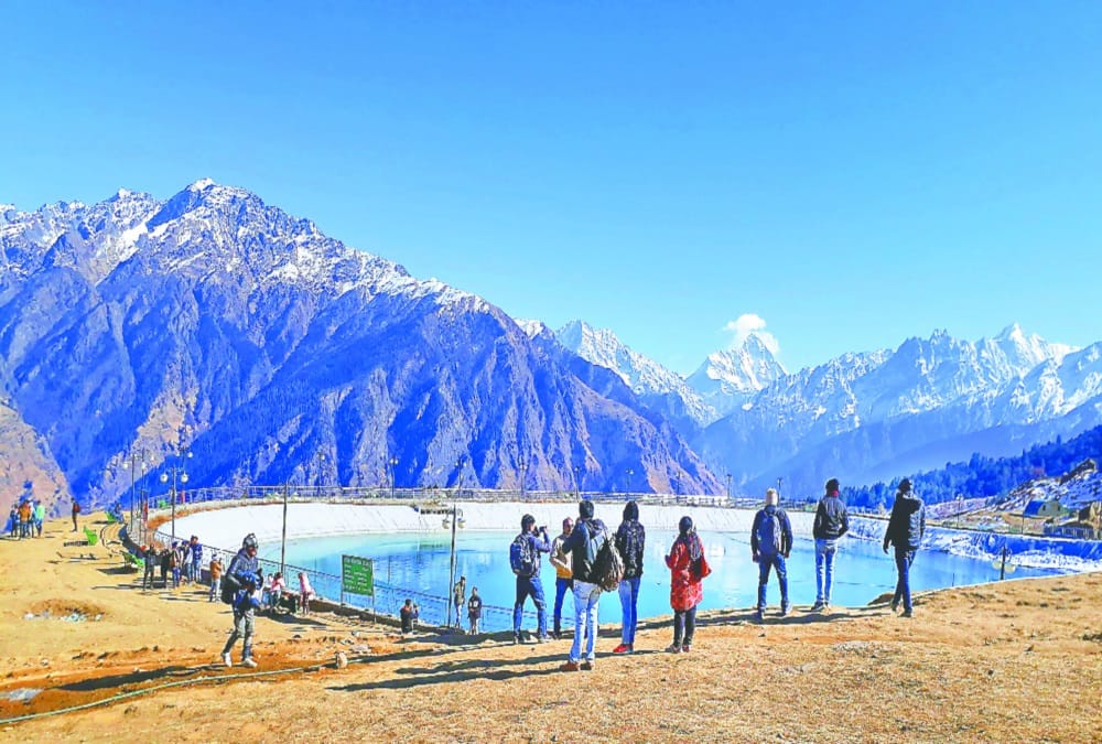 New year 2019 celebration in auli and nainital photos
