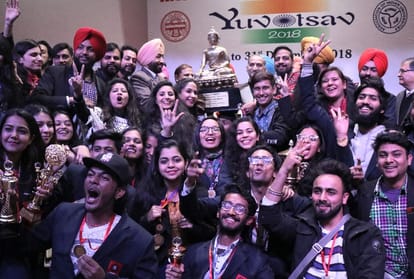 Chandigarh University wins the Youth Festival 2018