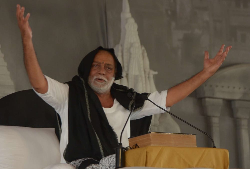 morarai bapu speaks on construction of ram temple.