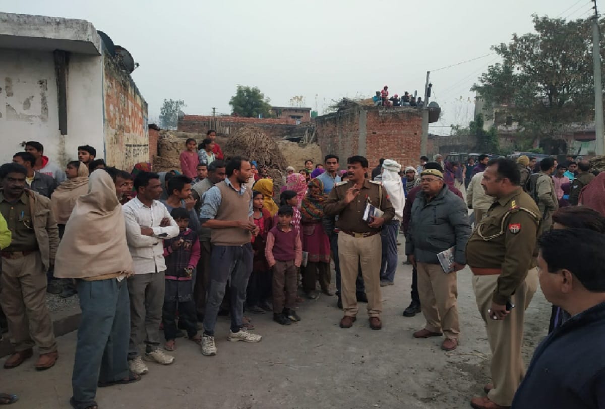 Saharanpur, Conflict in two sides, Stress and deployed police force in the village