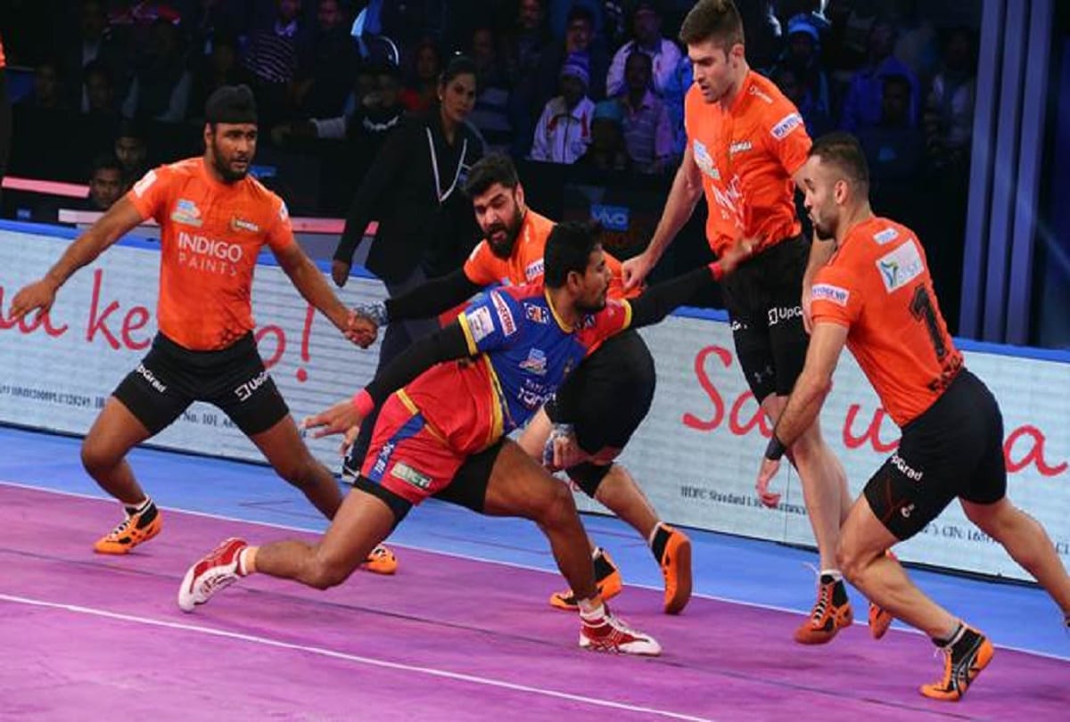 Pro Kabaddi League 2018: UP Warrior defeats The U Mumba by 34-29