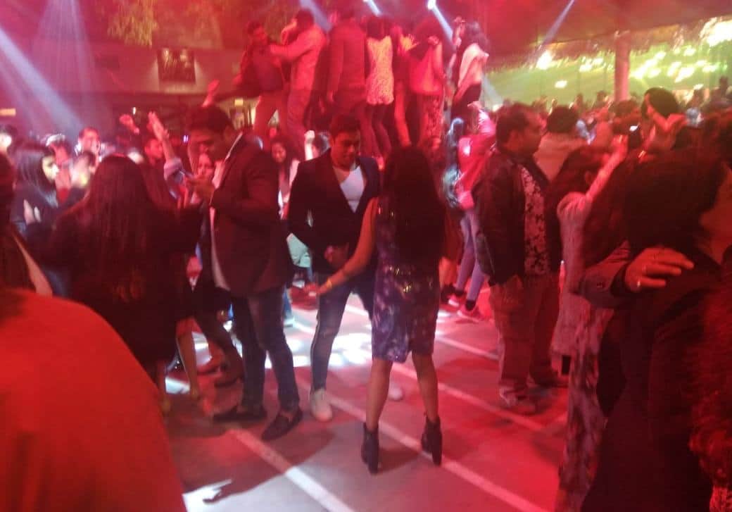 New year 2019 varanasi people celebrated with dance and music