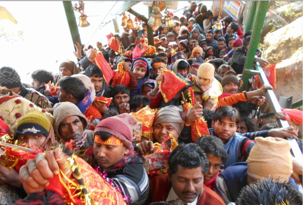 60 Thousand Pilgrims visit Maa purnagiri dham on New Year 2019