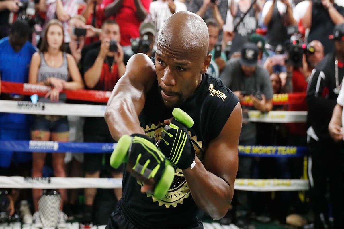 floyd mevedar wins fight in just 2 minutes 16 seconds
