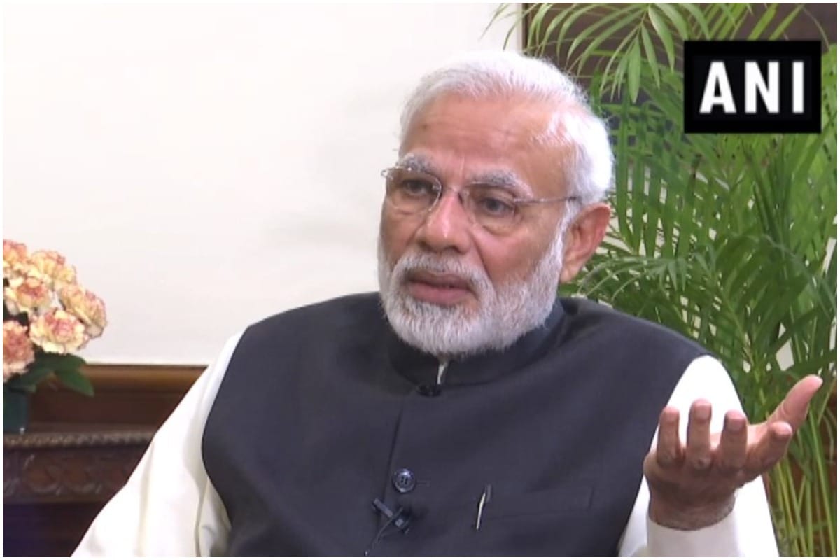 PM Narendra modi interview of first day of the new year 2019