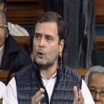 Rahul gandhi renames anil ambani says double a in parliament