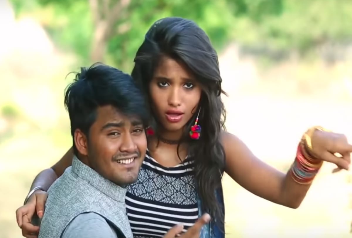 Sapna Chaudhary Teri Aakhya Ka Yo Kajal recreate in Bhojpuri Aakhyon ke tohar kajal has been viral