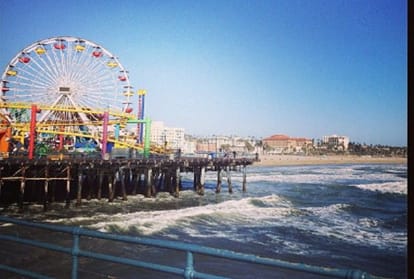 santa monica is the best honeymoon destination