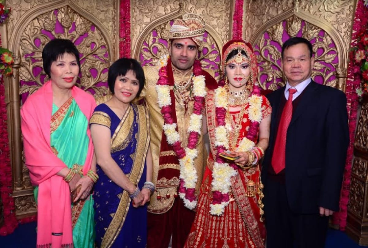 Baghpat, Robin Panwar married Hindu customs with China's Minhuva Jong