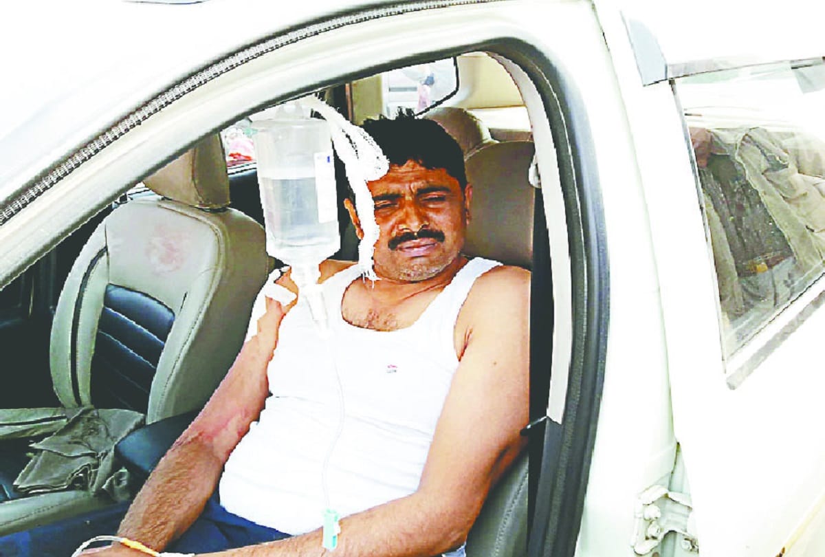 Baghpat crime, The accused shot the man, and he injured