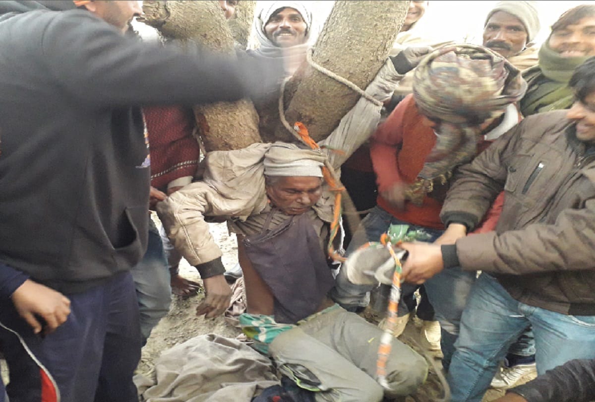 Bijnor, Beating of cattle thief in Uttar Pradesh