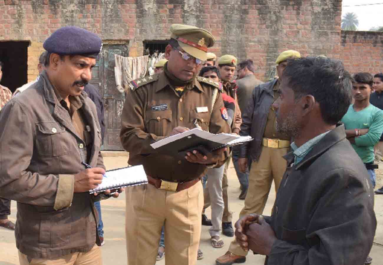 son brutally murdered mother in hardoi