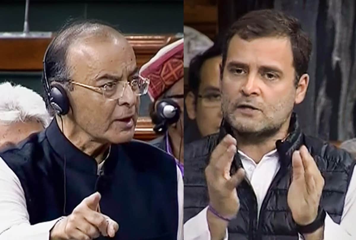 lok sabha winter session rahul attacks pm modi on rafale deal arun jaitley counters all in photos