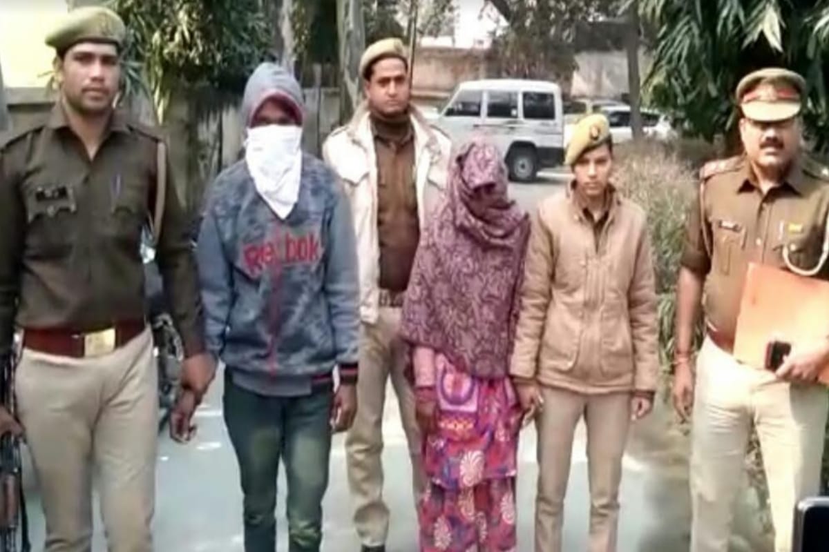 Muzaffarnagar: police arrested a woman with her boyfriend in the murder of a man from sardhana up