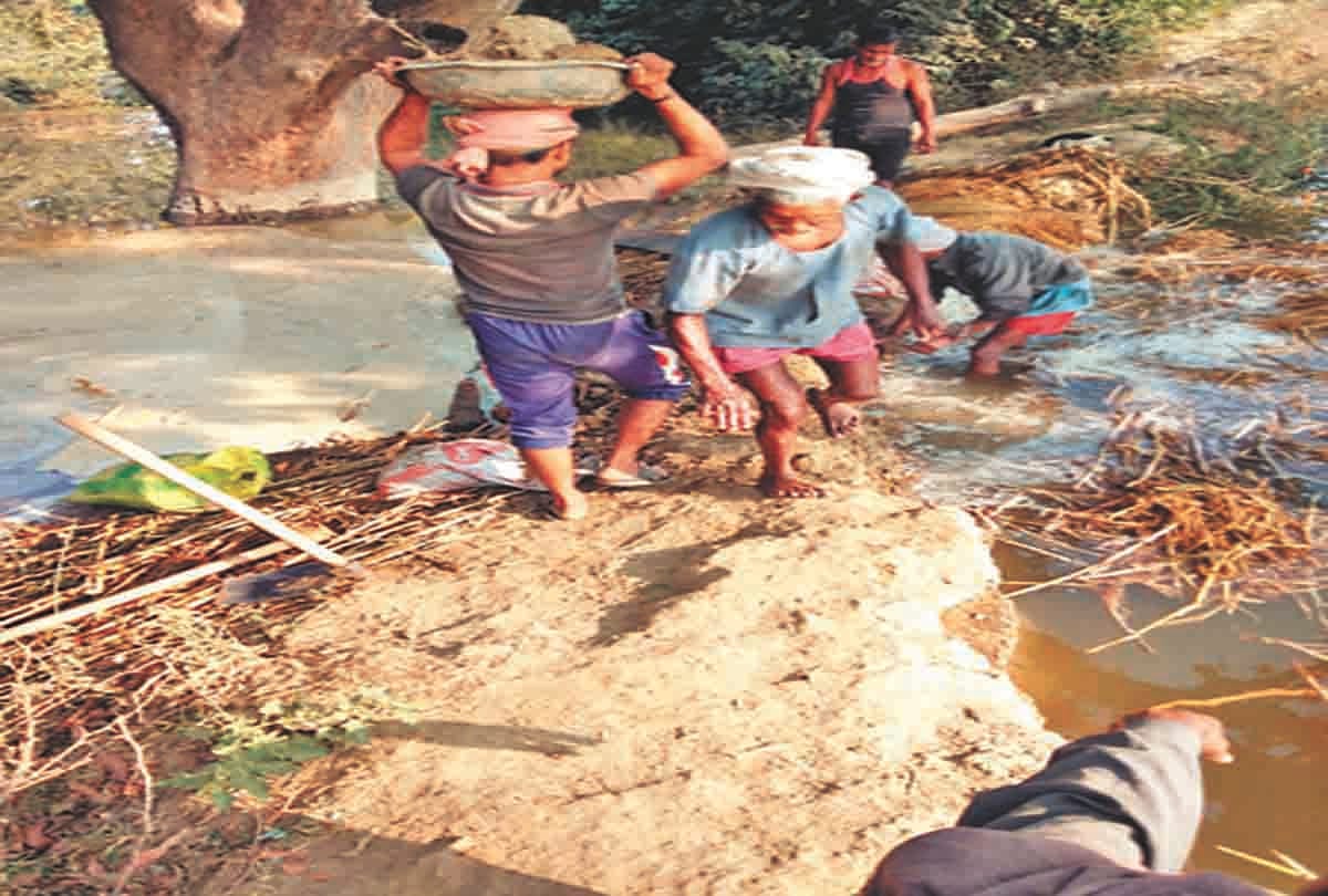 उफनाई नहर ने मचाई तबाही, सैकड़ों बीघे फसल जलमग्न