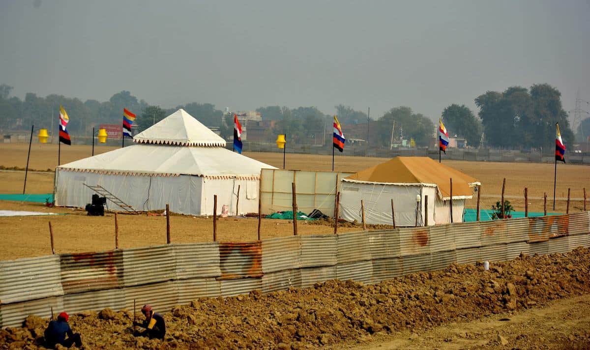 Tent city will make fire proof in NRI summit