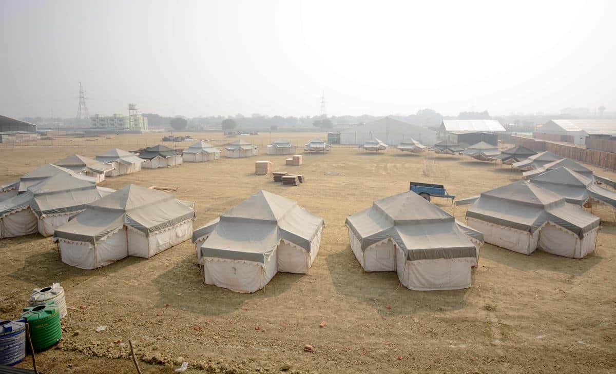 Tent city will make fire proof in NRI summit