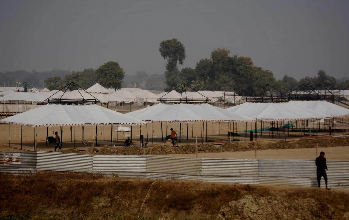 Tent city will make fire proof in NRI summit