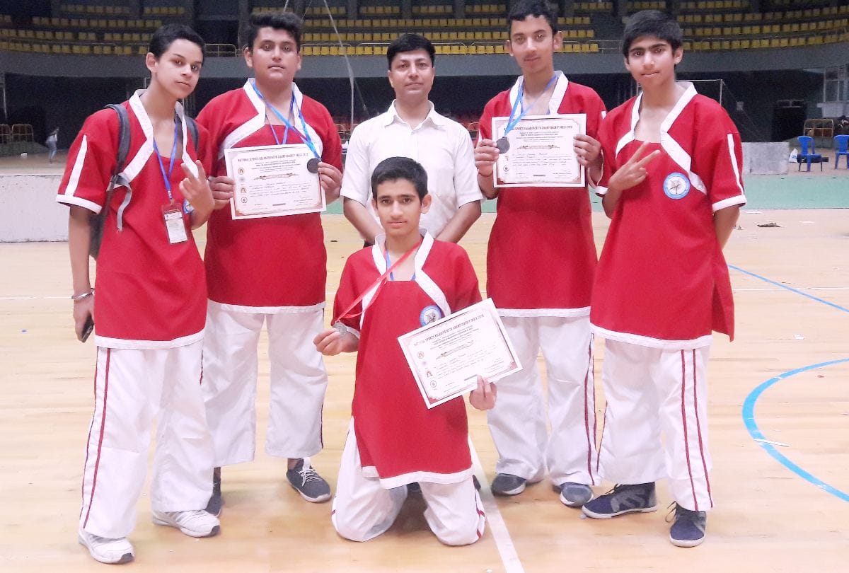 himachal team won three medals in martial arts championship