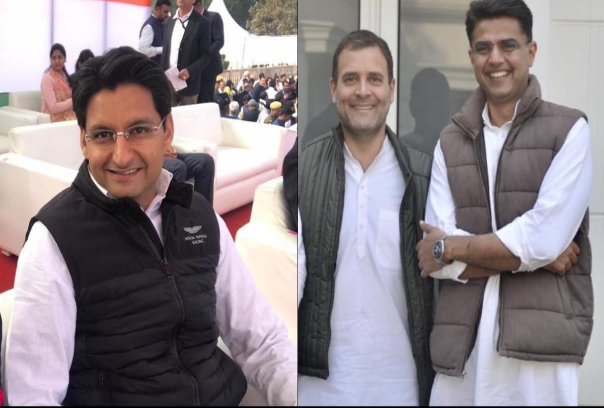 Rahul Gandhi quilted jacket on white kurta is in trend