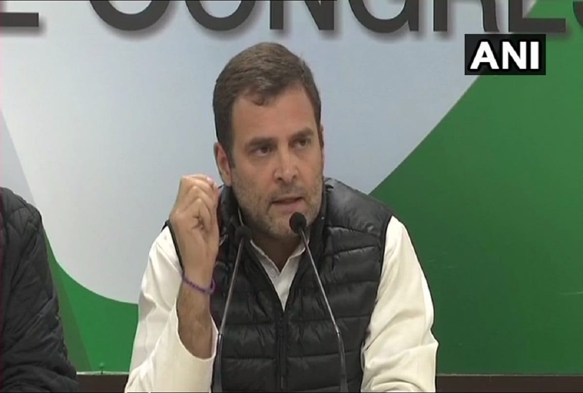 Rahul gandhi attack on pm modi and bjp government over Rafale deal issue