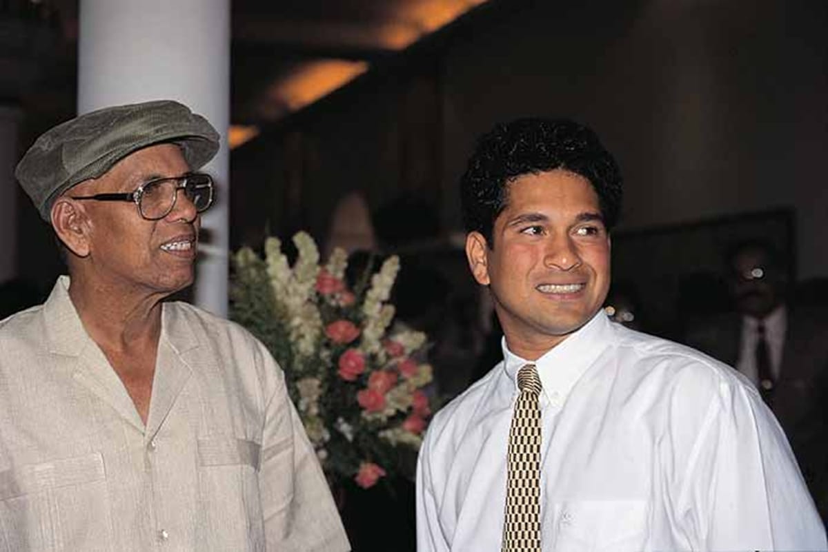 ramakant achrekar slap to sachin tendulkar in when he was just 11 years old
