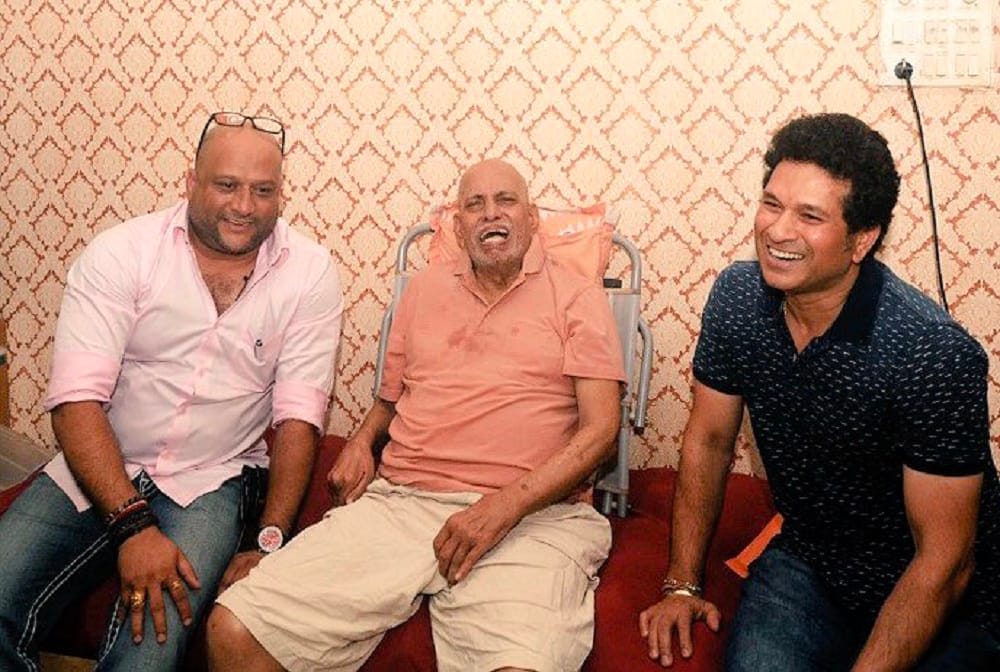 ramakant achrekar changed tendulkar life, master blaster wishes childhood coach on guru purnima