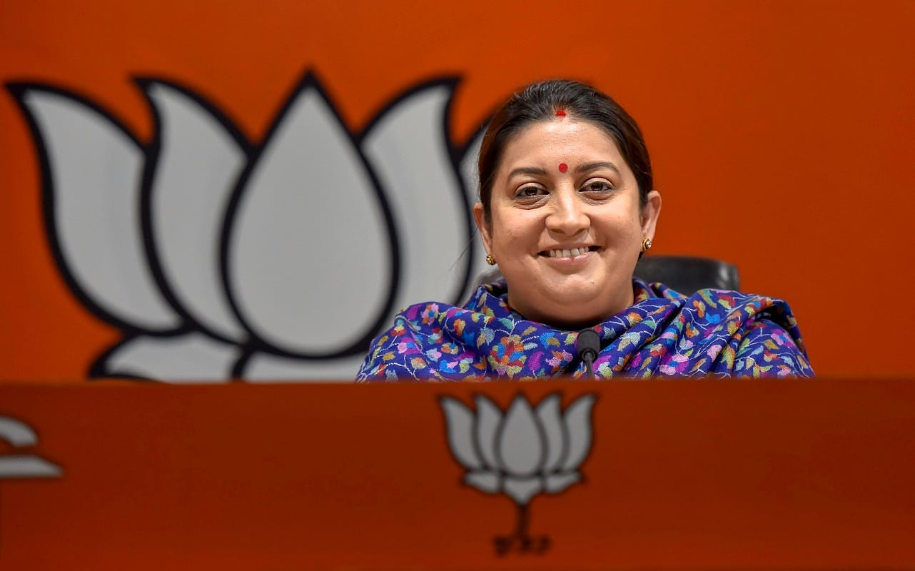Lok sabha election 2019 Smriti Irani Biography profile Political Career BJP CONGRESS
