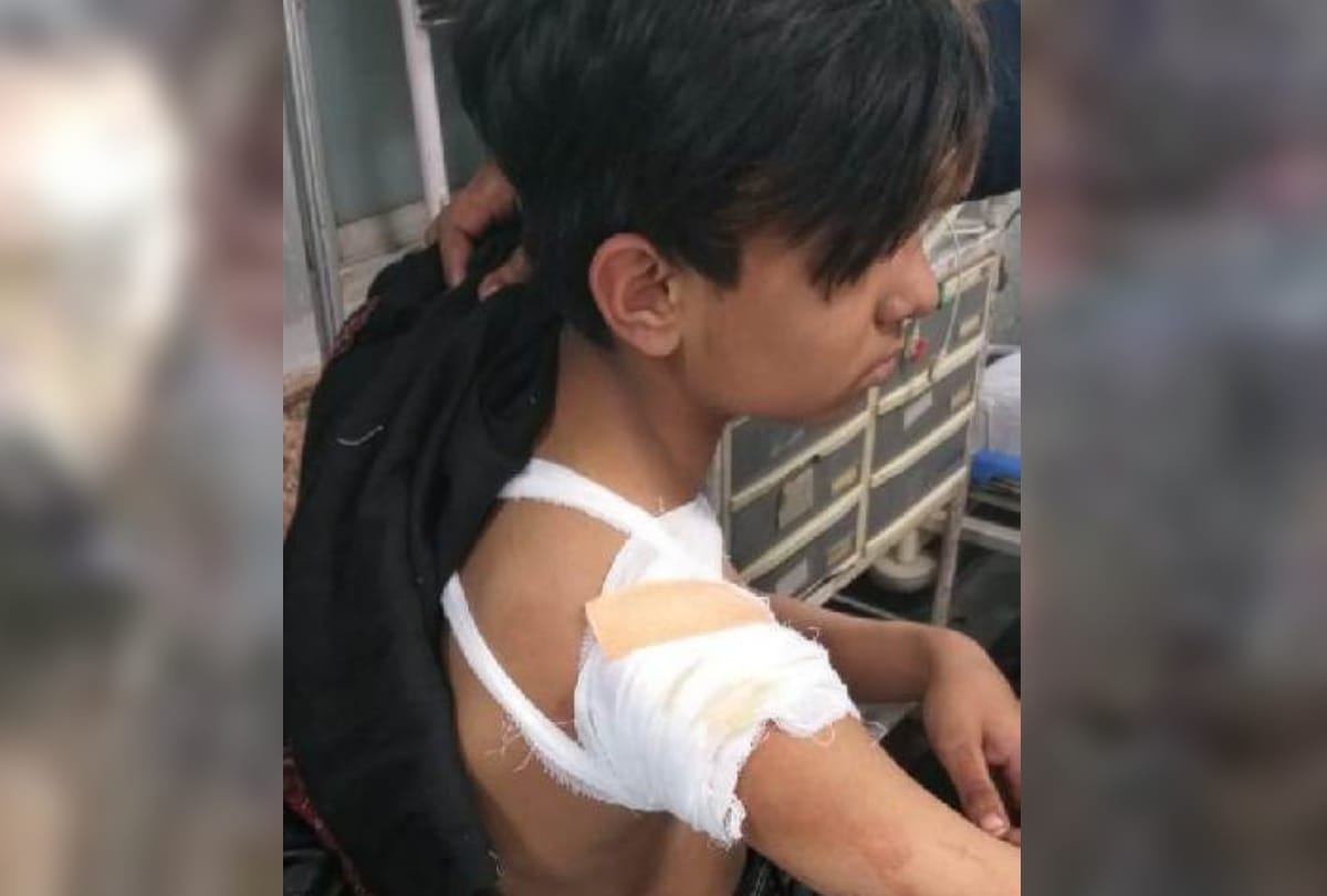 thirteen year old injured in celebratory firing on new years eve celebration accused arrested