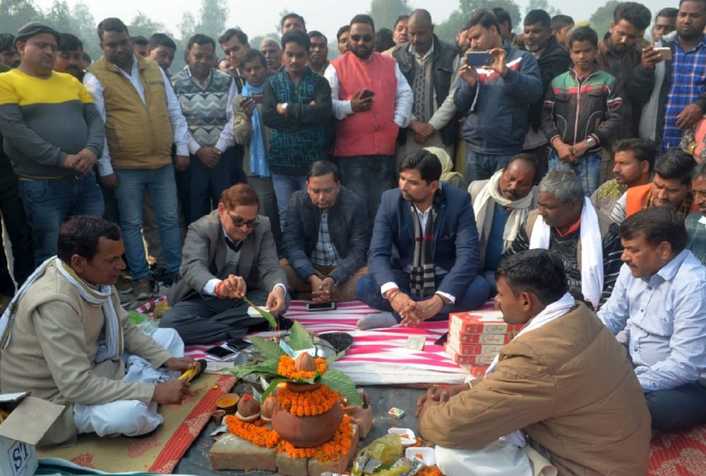 rejuvenation of tamsa river starts in ayodhya.