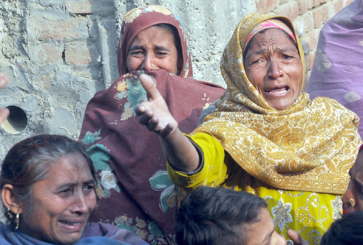 suspected Terrorists met his family in amroha