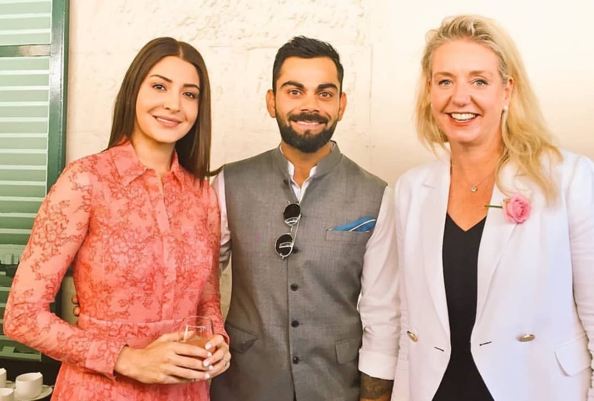 anushka sharma shares photos with husband virat kohli