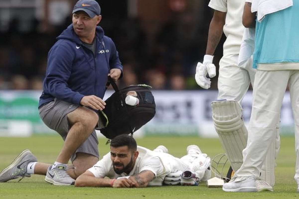 virat kohli fears of back injury before fourth test at sydney