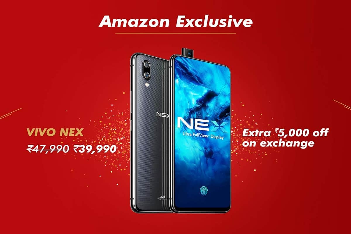Amazon Vivo Carnival Sale: Buy Vivo's smartphone with upto 5,000 discount