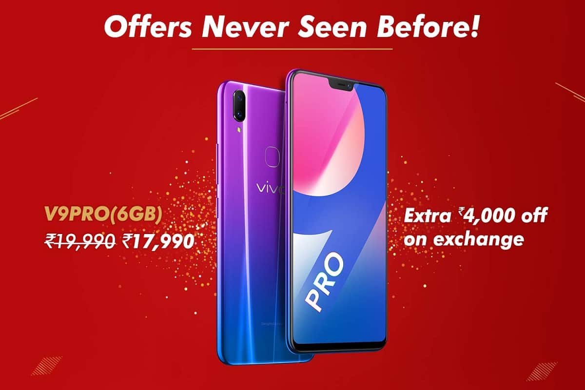 Amazon Vivo Carnival Sale: Buy Vivo's smartphone with upto 5,000 discount