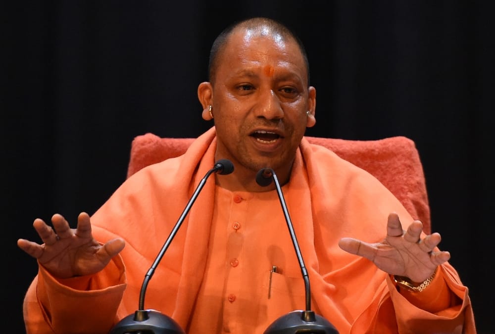 yogi adityanath speaks on sp and bsp alliance.