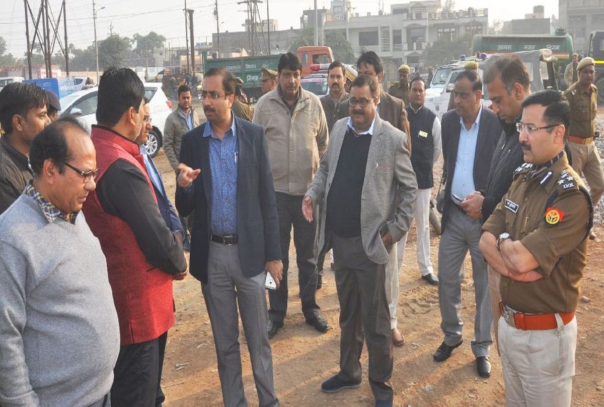 preparations of pm narendra modi and cm yogi adityanath agra visit