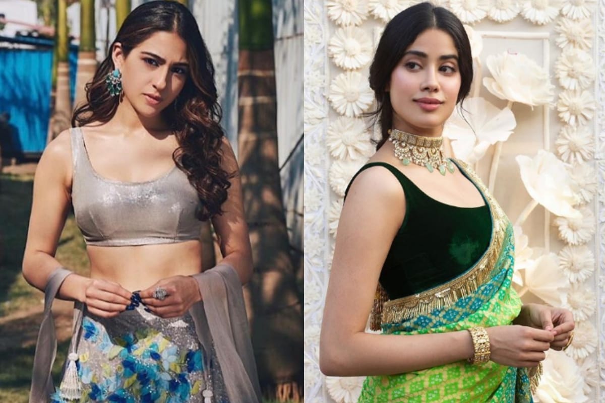 Meerut Girls Copying Bollywood Actress Jahnavi kapoor and Sara ali khan for Fairwell Party
