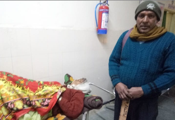 Amma reached district hospital after spending five thousand
