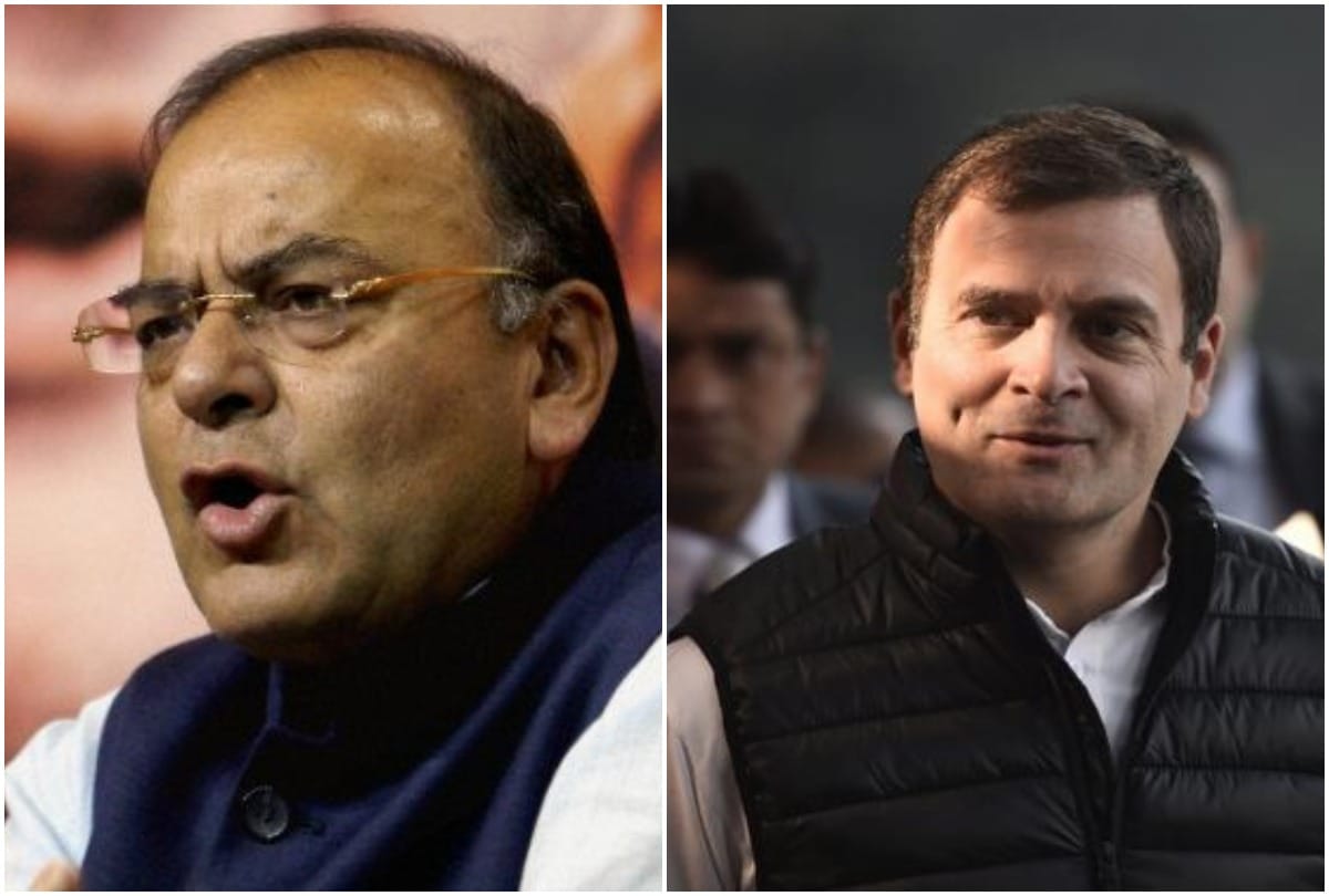 BJP Arun jaitely attacks Congress rahul gandhi on twitter over rafale deal