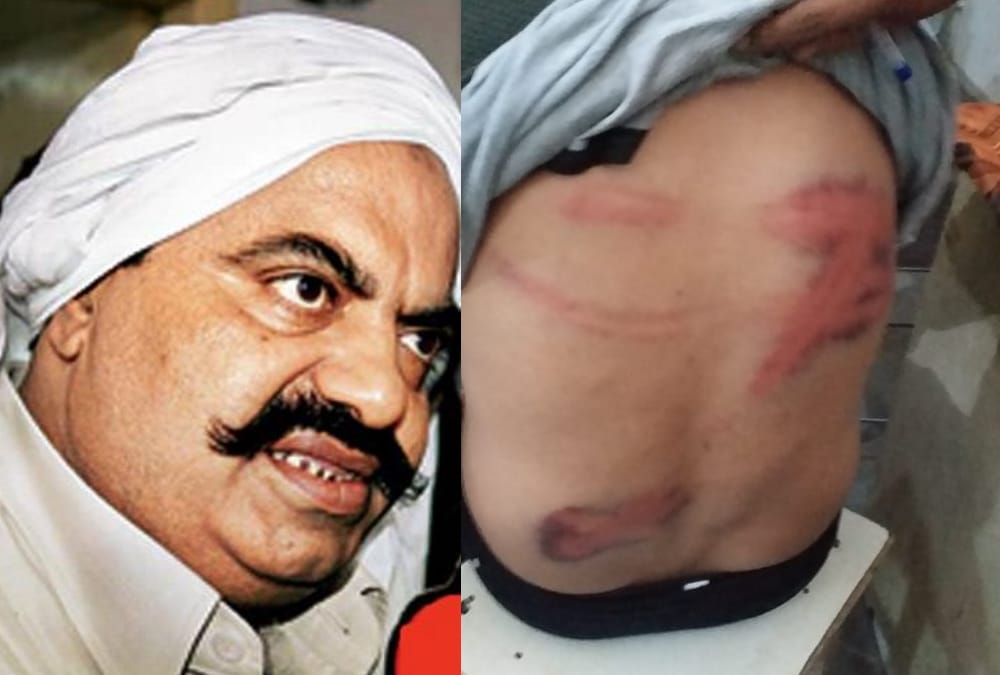 atiq ahmad beats many people in deoria jail.
