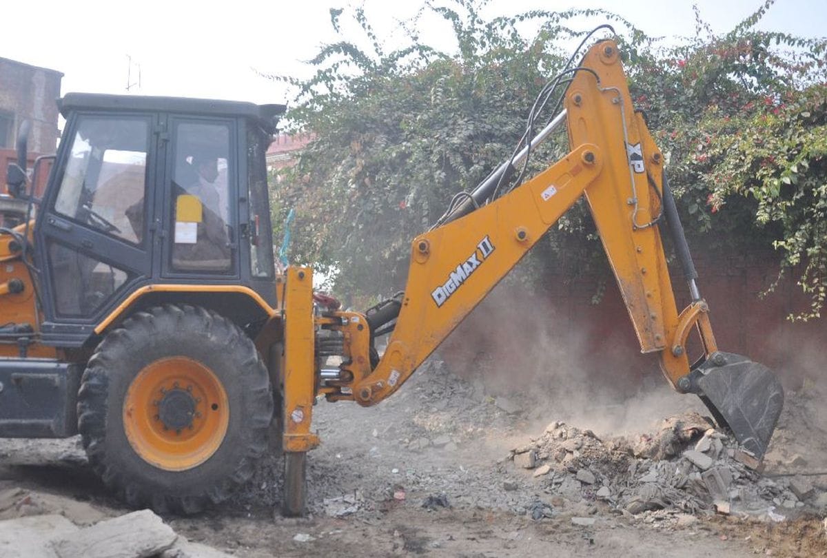 Two officials suspended due to failing to stop illegal occupation of forest land Delhi