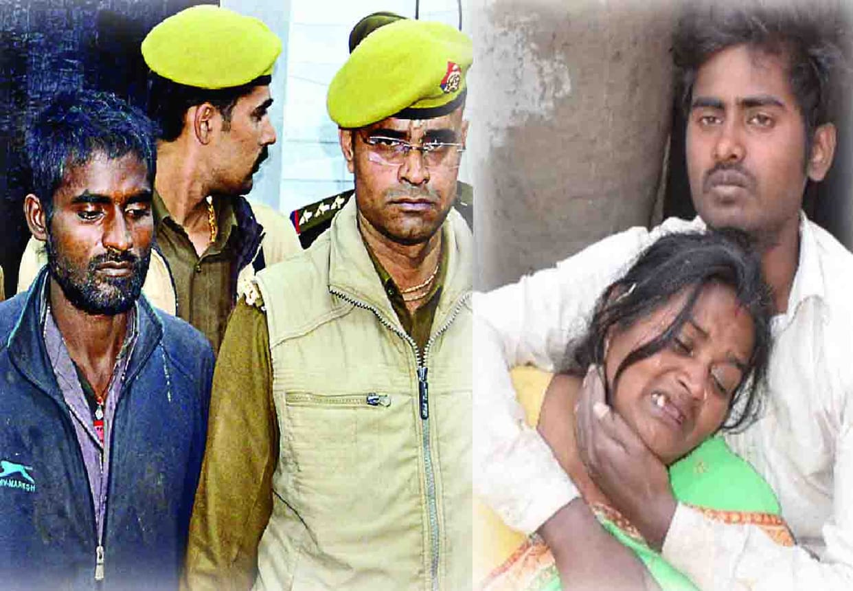 son arrested who brutally murdered mother in hardoi