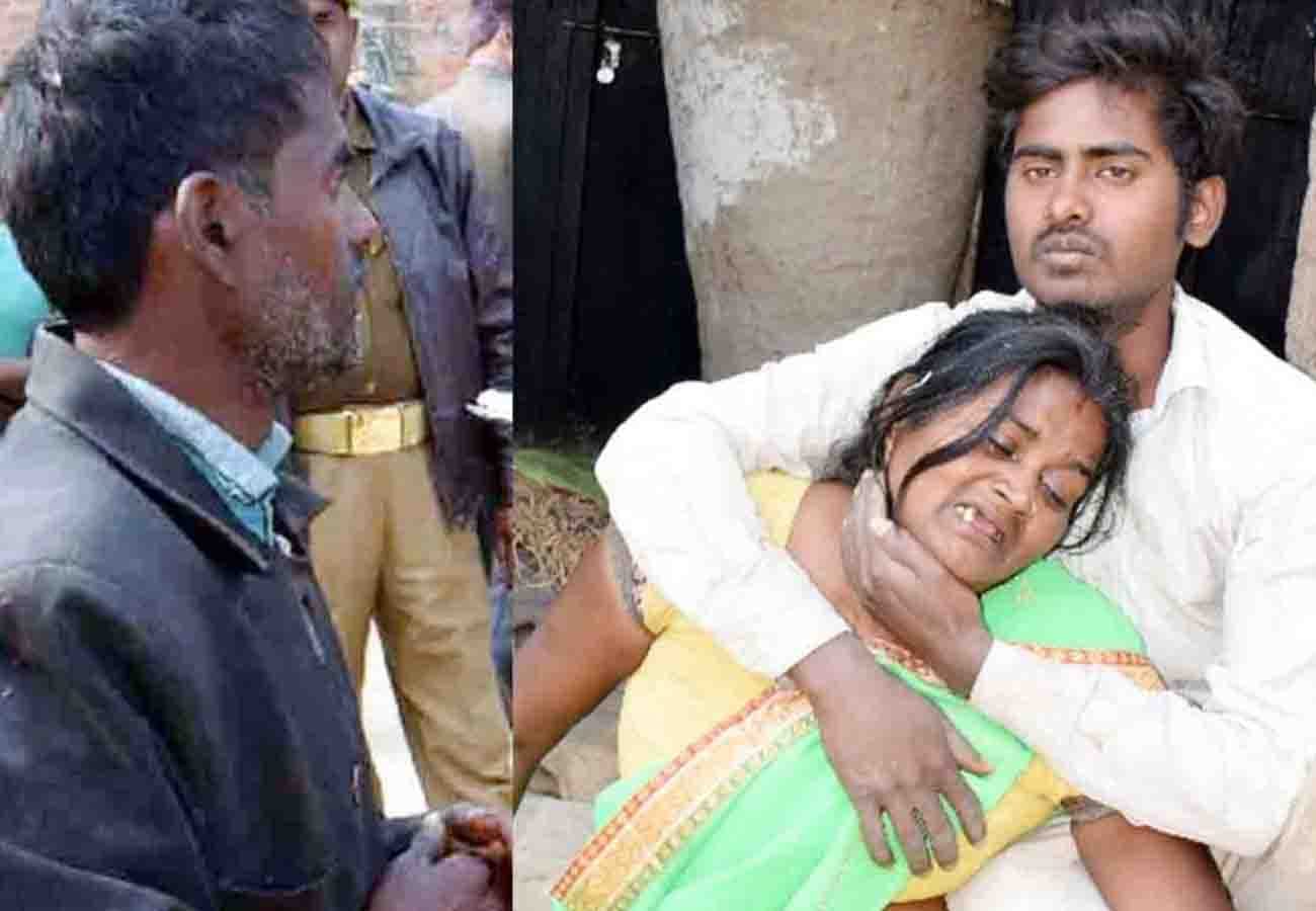 son arrested who brutally murdered mother in hardoi